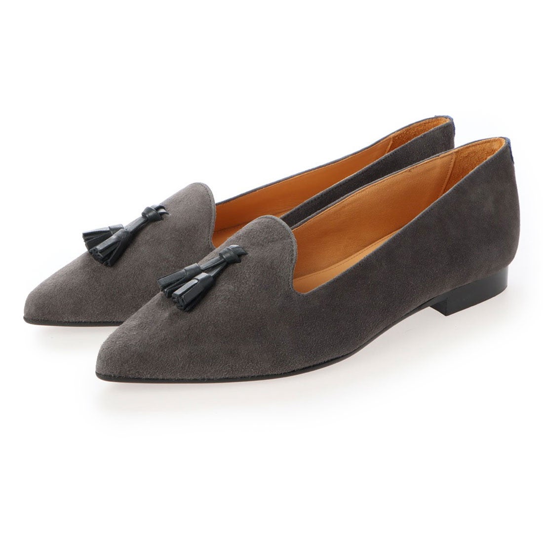 シャテル Chatelles Francois Pointy Antracite Tassels （Dark gray） -靴＆ファッション