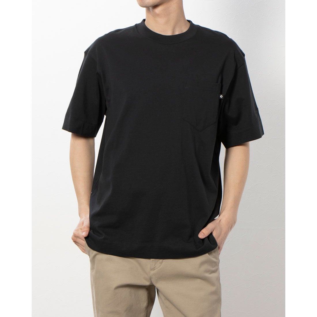 コンバース CONVERSE メンズ 半袖Tシャツ SS PK TEE_ 41300022 （BLACK） -ファッション通販 FASHION ...