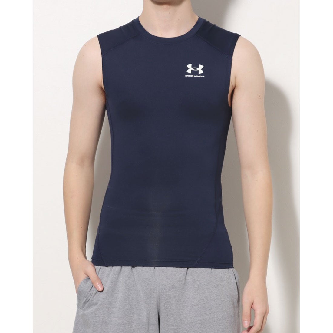 アンダーアーマー UNDER ARMOUR メンズ フィットネス ノースリーブコンプレッションインナー UA HG ARMOUR COMP ...