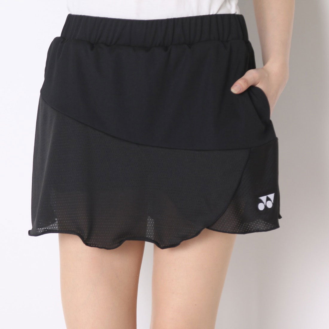 ヨネックス YONEX テニススコート スカート（インナースパッツ付） 26027 ブラック （ブラック） -スポーツ用品通販 アルペン