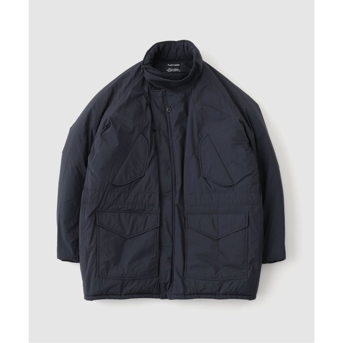 エディフィス EDIFICE Product Twelve(プロダクトトゥエルブ) Primaloft Puffer Coat （ブラック ...