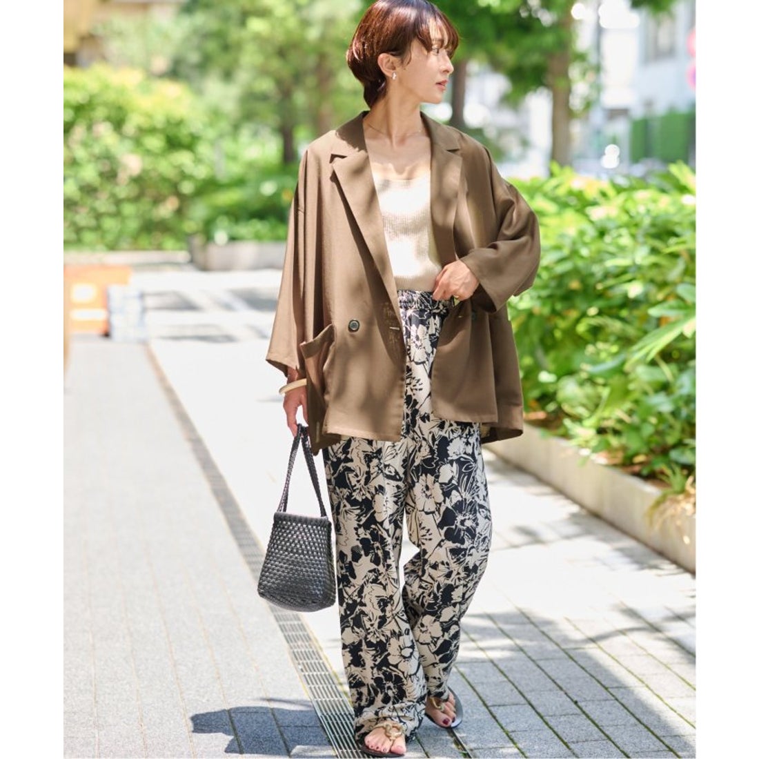 【2025SS】relume シアーテーラードジャケット カーキ ジャーナルスタンダード レリューム JOURNAL STANDARD relume 《追加3