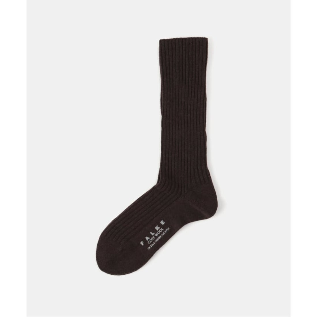 スローブ イエナ SLOBE IENA FALKE/ファルケ ウールソックス #47080 （ブラウン） - ファッション通販 d fashion