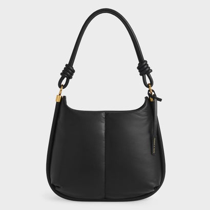 
         ルナ ノッティドハンドルホーボーバッグ / Luna Knotted Handle Hobo Bag （Black）