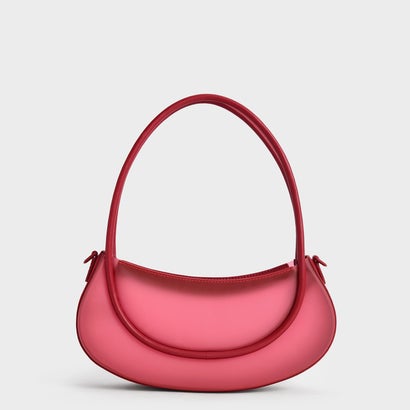
         【2022 SUMMER 新作】グラフィックトップハンドル ショルダーバッグ / Graphic Top Handle Shoulder Bag （Pink）