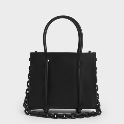 
         【2022 SUMMER 新作】ダブルハンドル トートバッグ / Double Handle Tote Bag （Black）