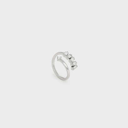 【再入荷】【2021 WINTER】スワロフスキークリスタル エンベリッシュドラップリング / Swarovski Crystal Embellished Wrap Ring