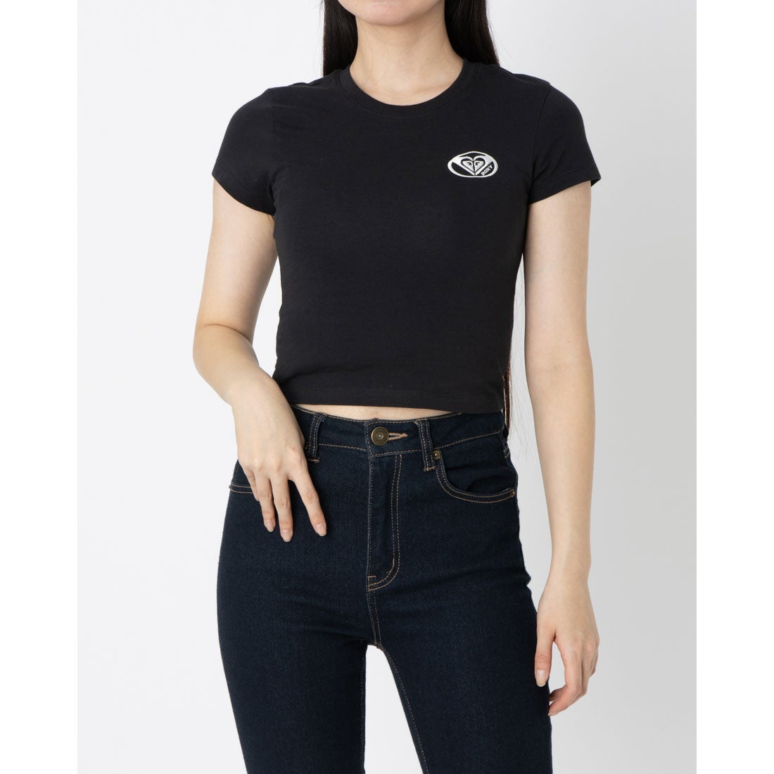 Planet Cook Roxy ロキシー ROXY PLANET RING TEE 半袖Tシャツ (ブラック) - ROYAL 公式オンラインショップ