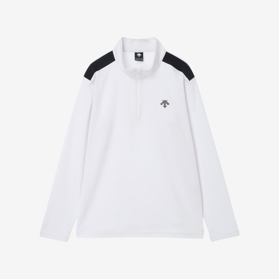 2627 DESCENTE SHOULDER LOGO KNIT T-NECK : DW6FLT02M