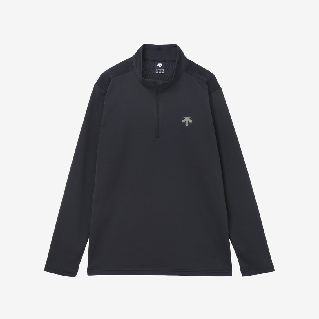2627 DESCENTE SHOULDER LOGO KNIT T-NECK : DW6FLT02M