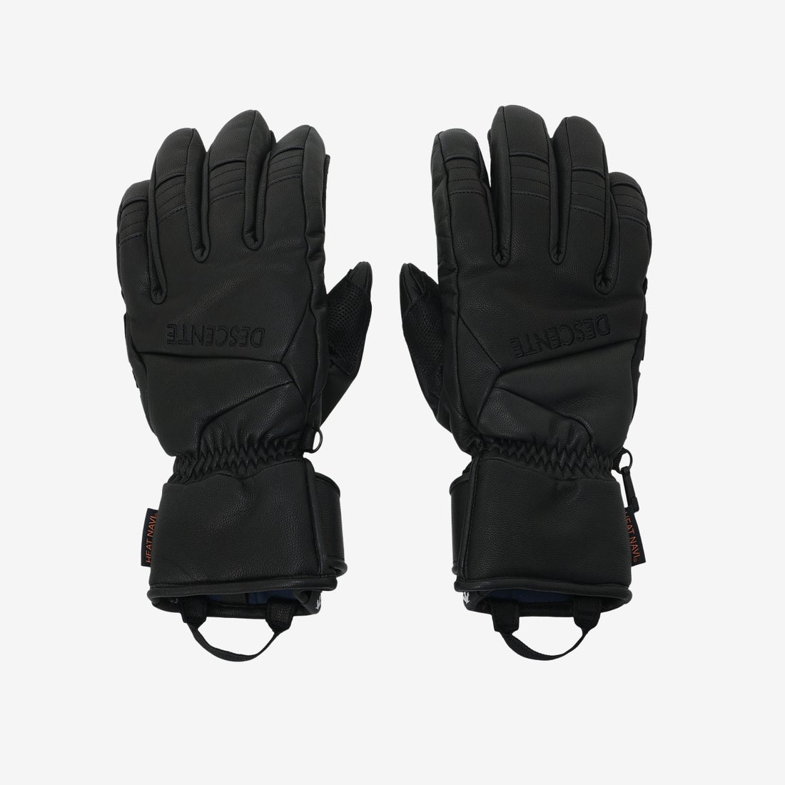 2627 DESCENTE 5 FINGER LEATHER GLOVE : DW6FGV01M