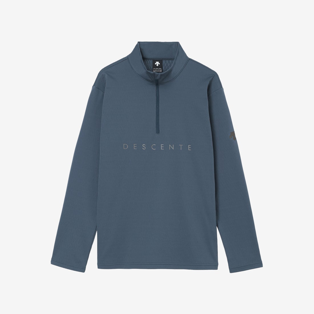 2627 DESCENTE LOGO T-NECK : DW6FLT01M