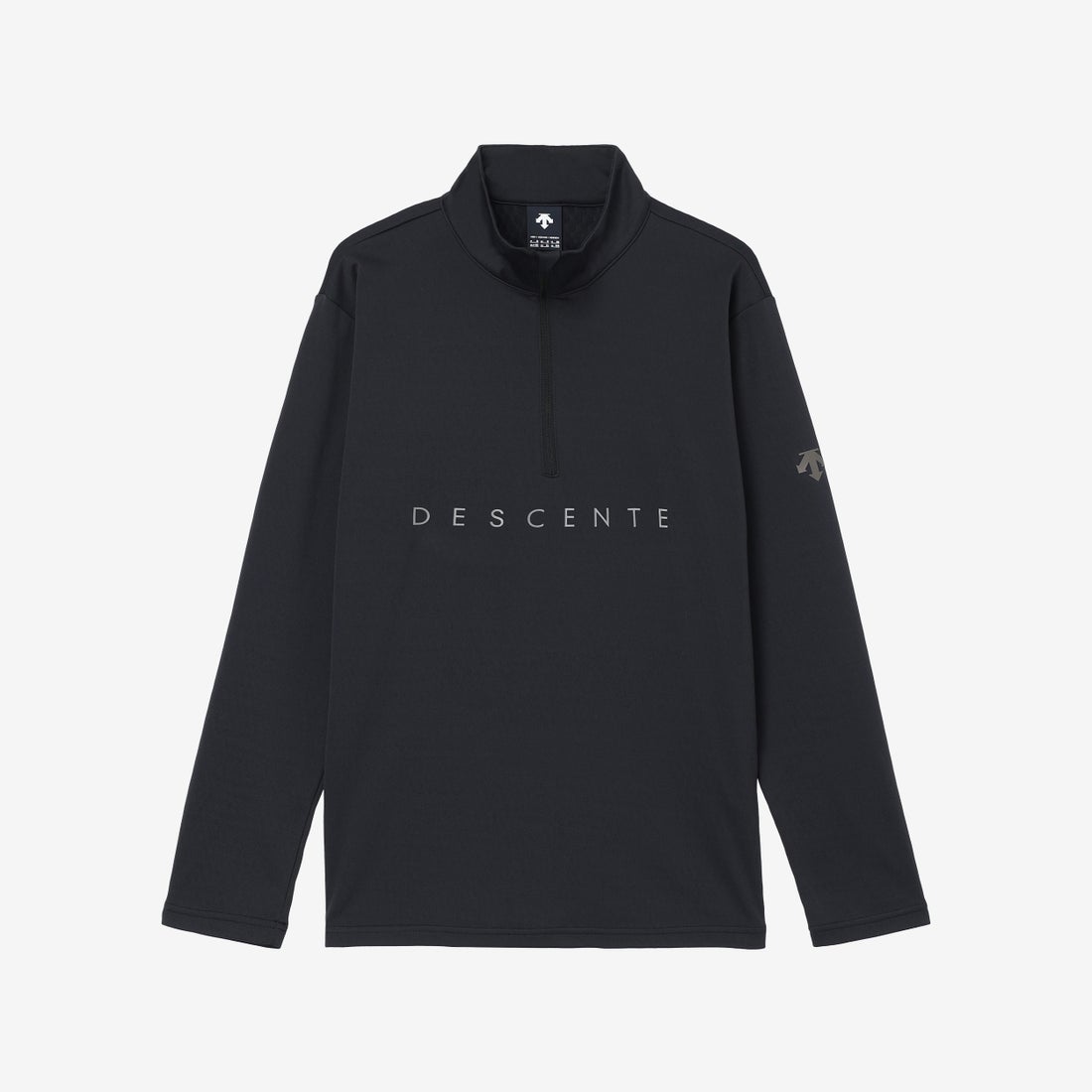 2627 DESCENTE LOGO T-NECK : DW6FLT01M