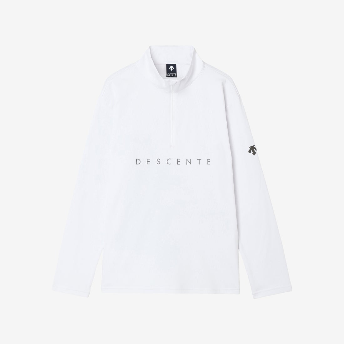 2627 DESCENTE LOGO T-NECK : DW6FLT01M