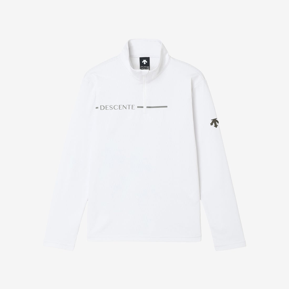 2627 DESCENTE LOGO T-NECK : DW6FLT01L