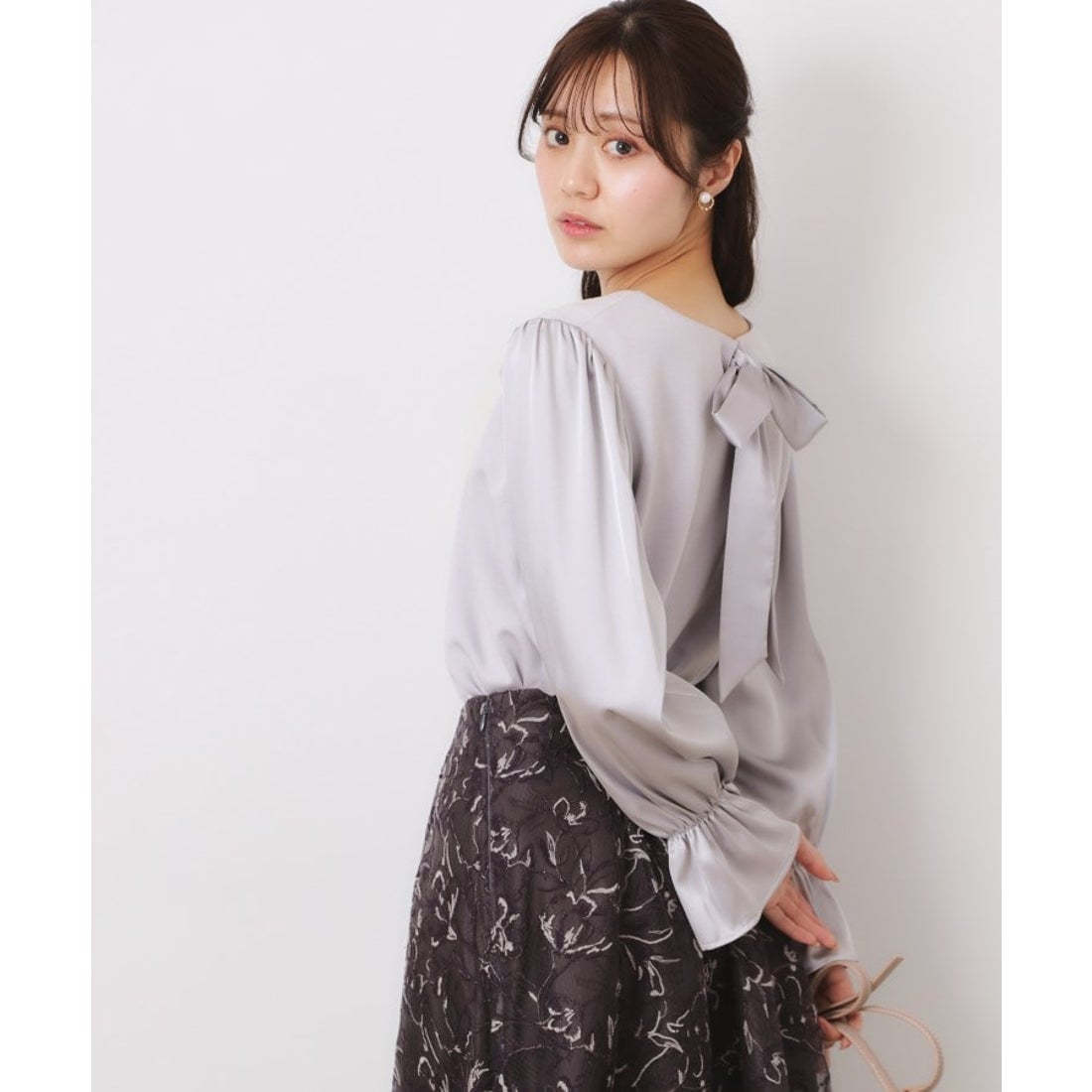 クチュール ブローチ Couture Brooch ハートネックドッキングプルオーバー （サックスブルー(090)） - ファッション通販 ...