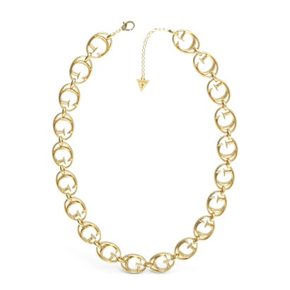 
                        ICONIC 16-18'' Multi G Chain Necklace (Gold) （YG）