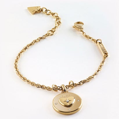 
                        TALISMANIA 16mm Heart Coin Chain Bracelet (Gold) （YG）