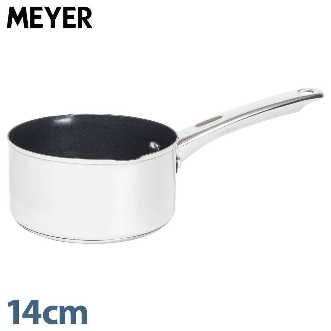 マイヤー MEYER ミルクパン 片手鍋 スターシェフ4 14cm IH ガス対応 ステンレス STAR CHEF4 シルバー MSC4 ...