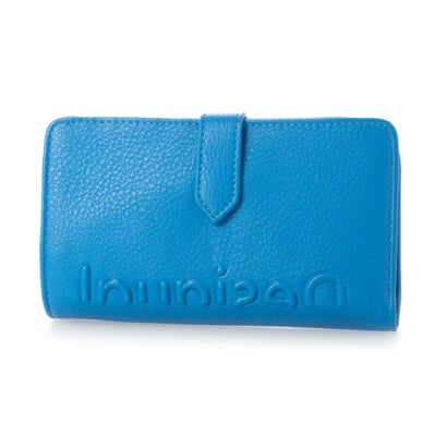 
                        ハーフロゴ 財布 （ブルー）
