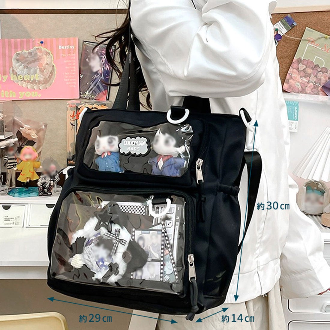 リアルスタイル REAL STYLE 痛バッグ ショルダー ぬいぐるみ 痛バ