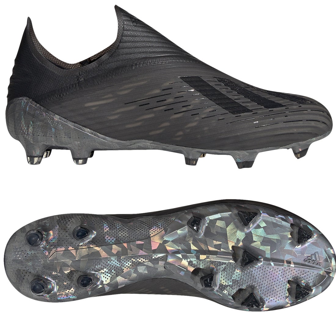  エックス FG adidas アディダス エックス 19+ FG(ブラック×グレー) F35321 コア