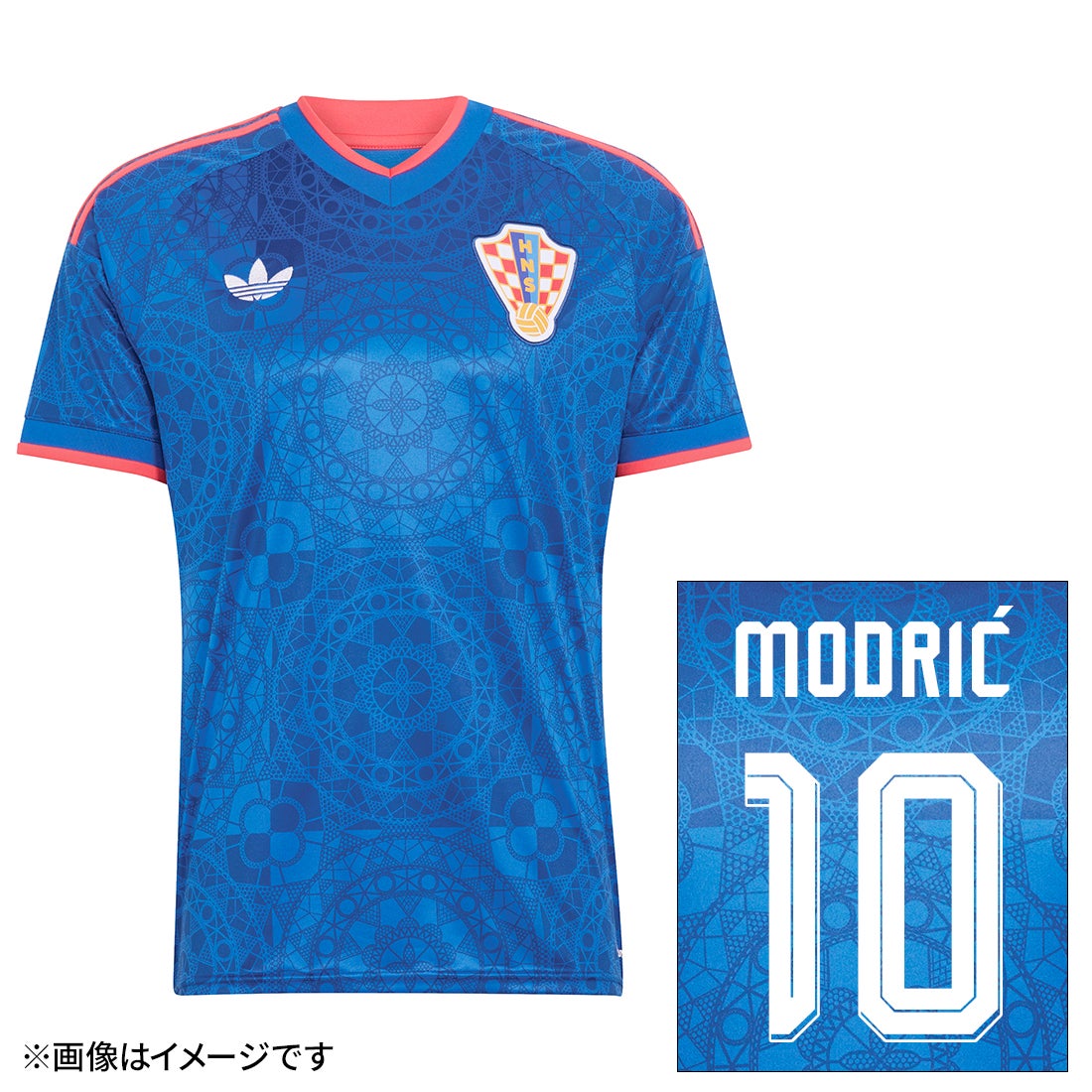adidas クロアチア代表 2026 アウェイ レプリカ ユニフォーム #10
