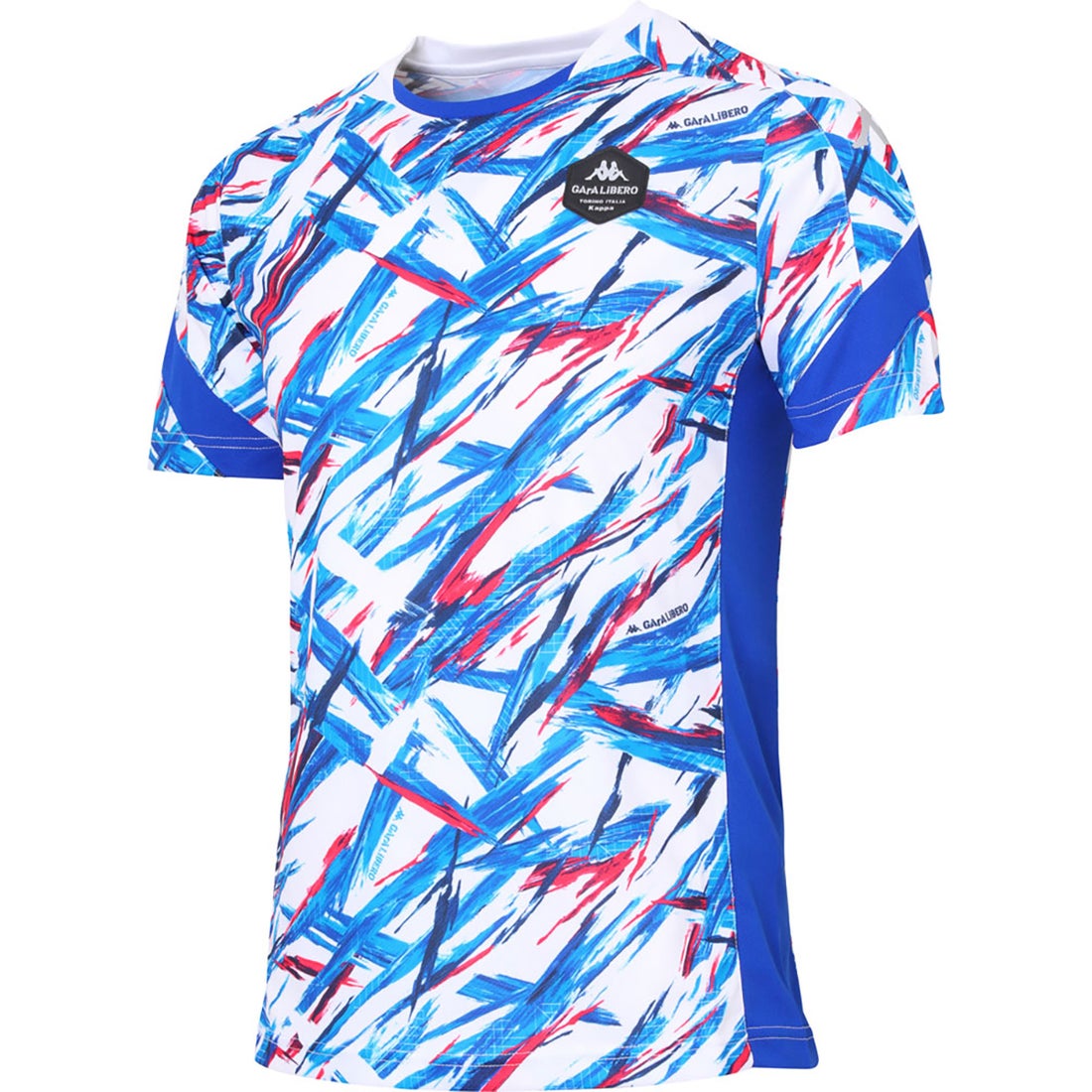 Kappa カッパ GArA LiBERO 半袖プラクティスシャツ(ホワイト