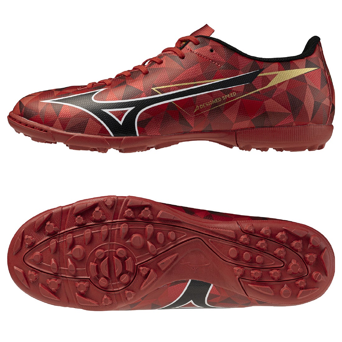 MIZUNO ミズノアルファ2 SELECT AS(レッド×ブラック) P1GD256560 サッカー スパイク・シューズ -サッカーショップ ...