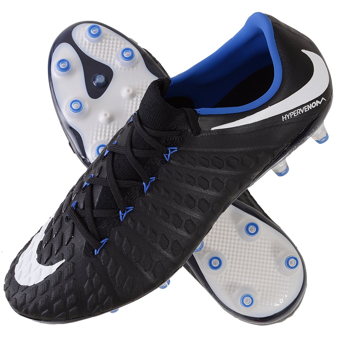 NIKE ナイキ ハイパーヴェノム ファントム Ⅲ AG-PRO(ブラック×ホワイト) 852566 002 サッカー スパイク・シューズ ...