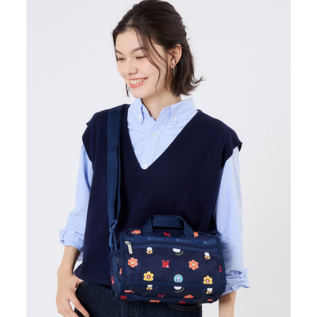 レスポートサック LeSportsac MINI DUFFEL CROSSBODY （ミッフィー