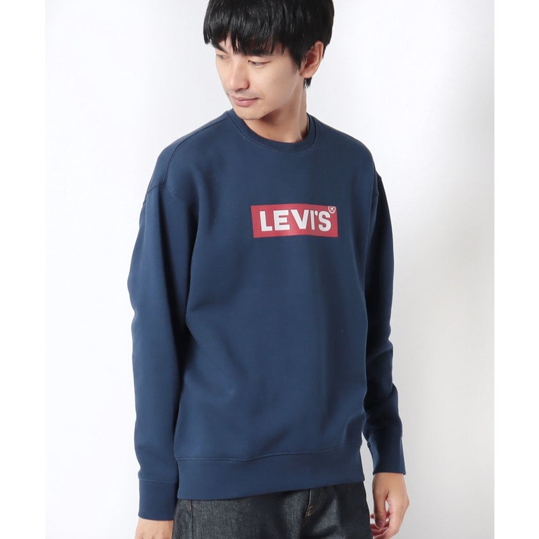 リーバイス LEVI'S T3 RELAXED GRAPHIC CREW BT CREW DRESS BL （ブルー） - ファッション通販 ...