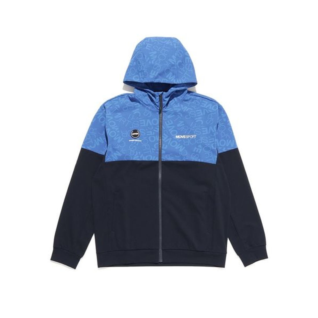 デサント DESCENTE S.F.TECH ロゴ総柄 バックロゴ フルジップフーディー （BLNV） - ファッション通販 MAGASEEK ...