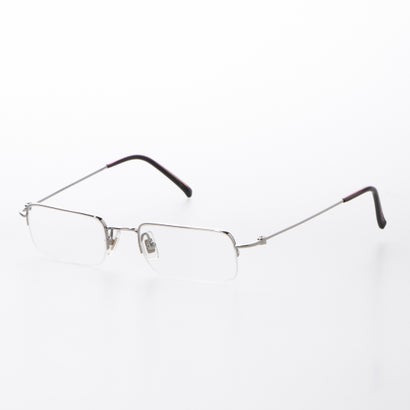 
                        メガネ 眼鏡 アイウェア レディース メンズ （シルバー）