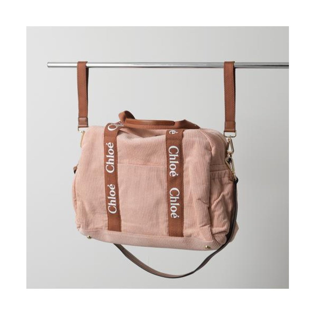最終値下げ　Chloé キャンバス マザーズバッグ クロエ Chloe Chloe KIDS マザーズバッグ SAC A LANGER C20347 （454