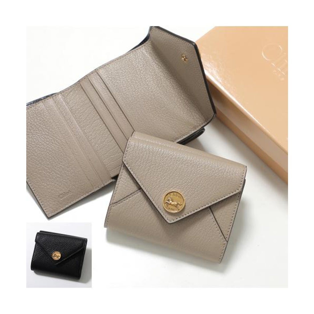 クロエ Chloe Chloe 三つ折り財布 ENVELOPE CH25SP543O93 （23W/Motty