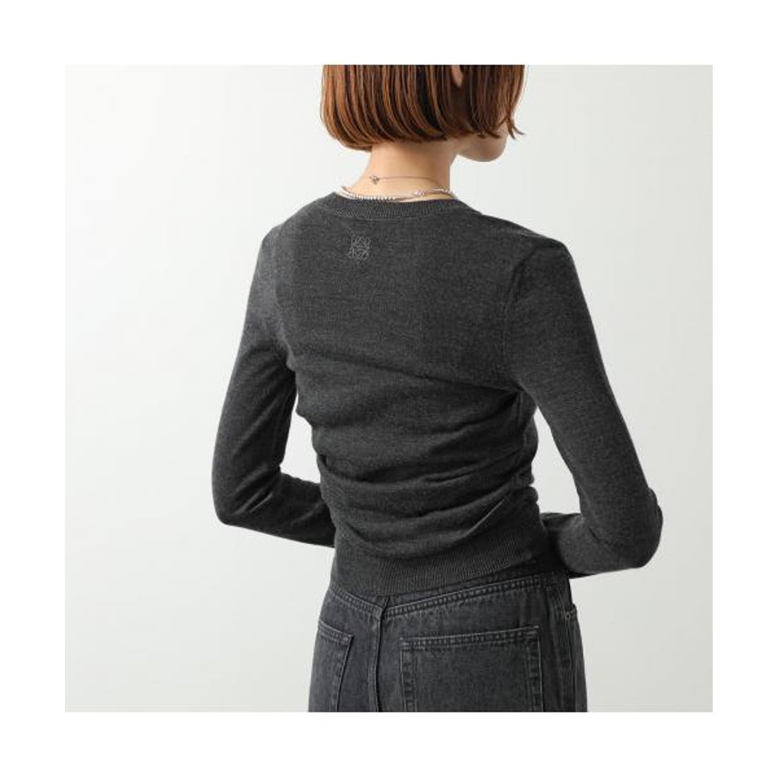 ロエベ LOEWE LOEWE カーディガン S540Y16K69 ニット カシミヤ シルク