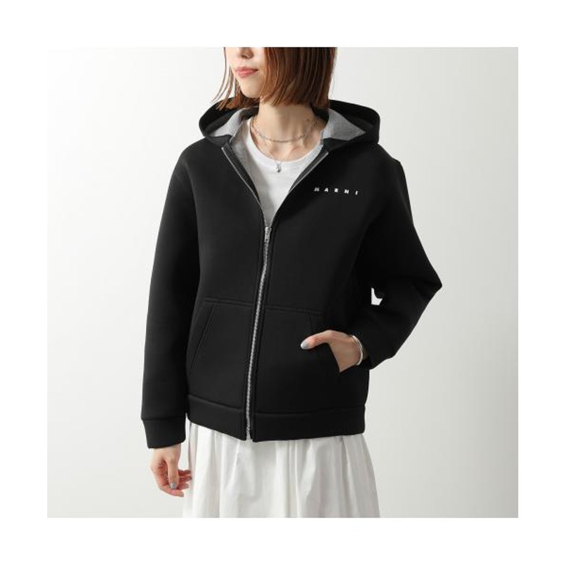 マルニ MARNI MARNI KIDS パーカー M01625 M00VC ジップアップ （0M923