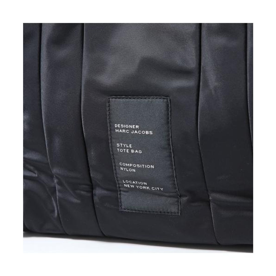 【極美品】MARC JACOBS THE TAG TOTE ブラック 2Way マーク ジェイコブス MARC JACOBS MARC JACOBS バッグ THE TOTE BAG