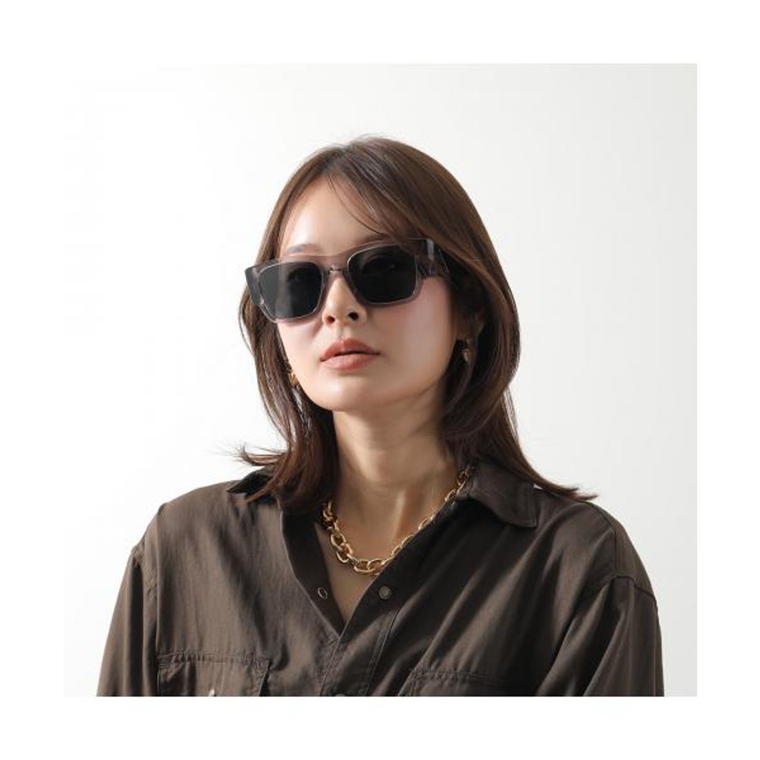 プラダ PRADA PRADA サングラス SPR 10Z スクエア型 トライアングル