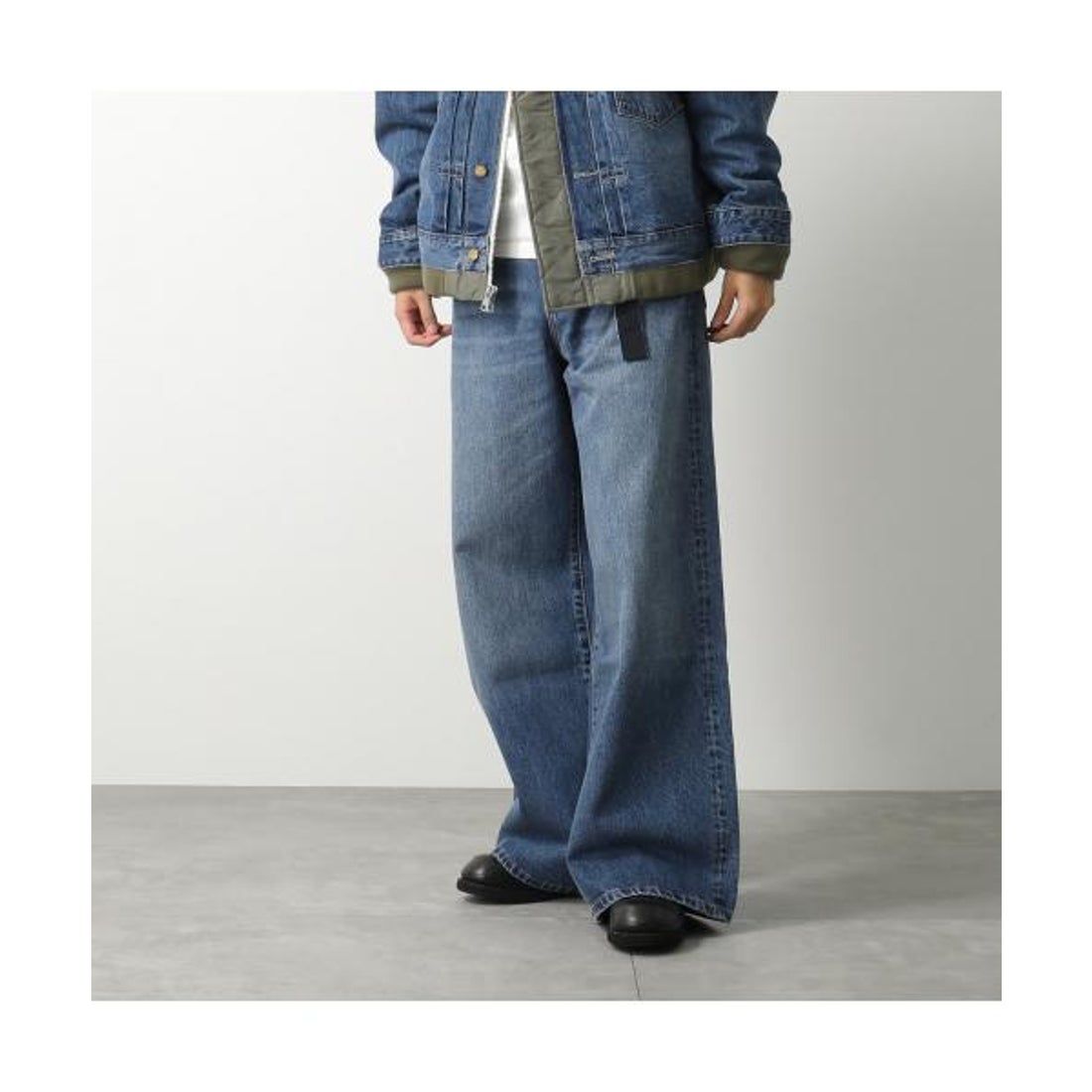 サカイ sacai sacai × Levi's バギージーンズ 25-0962S デニムパンツ