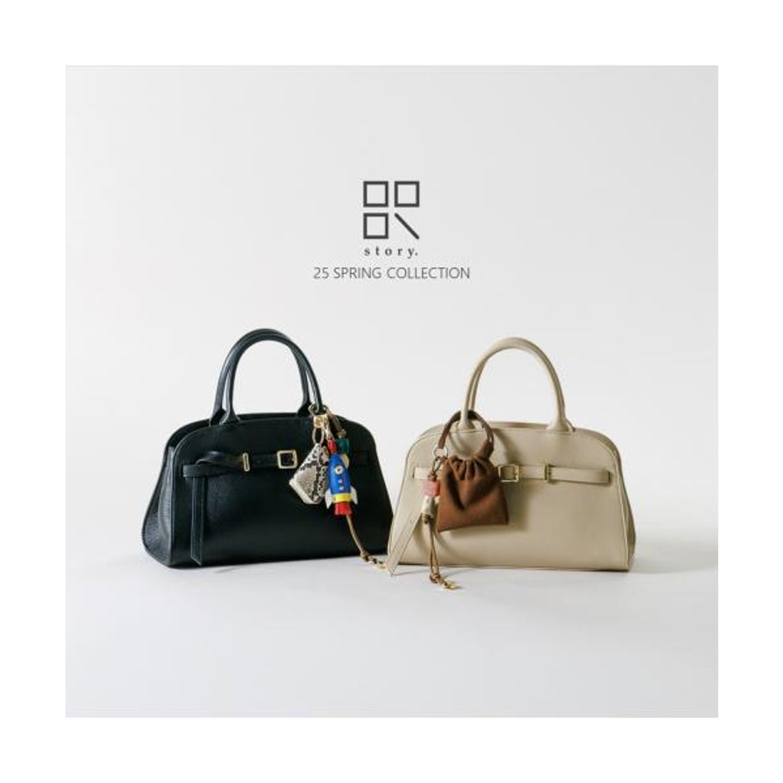 ストーリー story. story. ハンドバッグ 3A-1817-4 レザー ショルダー 