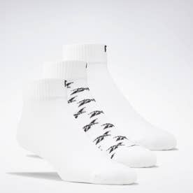 クラシックス アンクル ソックス 3足組 / Classics Ankle Socks 3 Pairs （ホワイト）