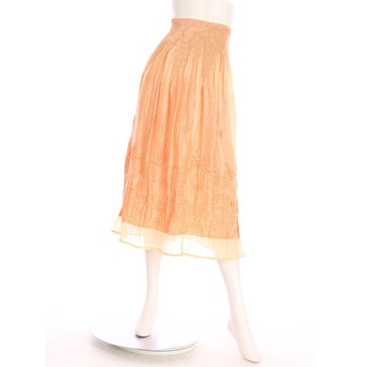 
                        ◆セール仕入れ♪2色あり?上品花模様のマキシスカート