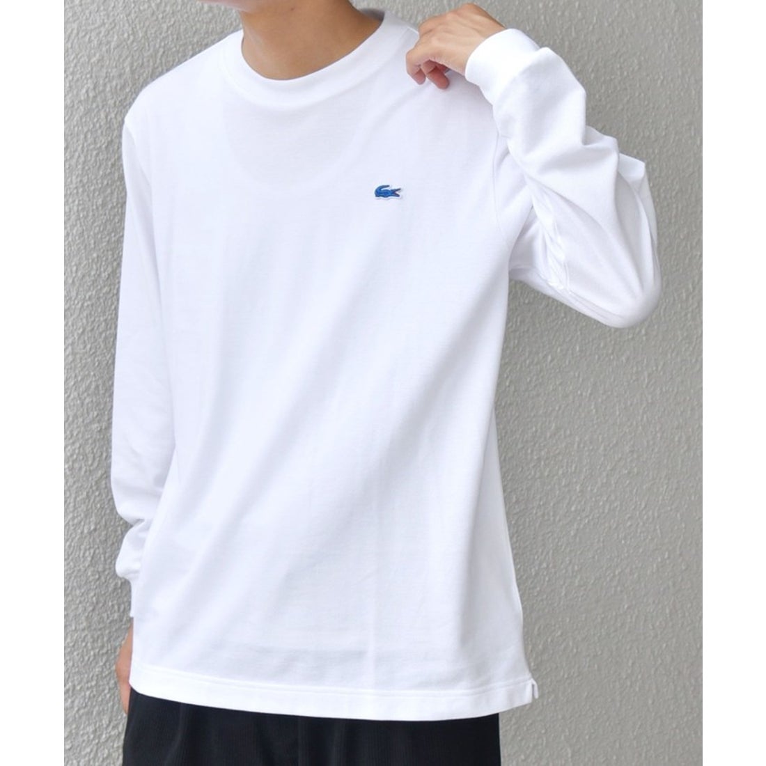 シップス エニィ SHIPS any 【SHIPS any別注】LACOSTE: ワンポイント