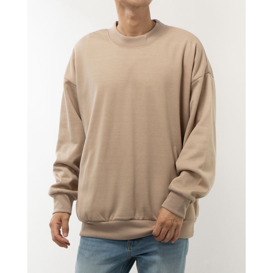 スタイルブロック STYLEBLOCK INSIDEボアBIGトレーナー （ベージュ） - ファッション通販 d fashion
