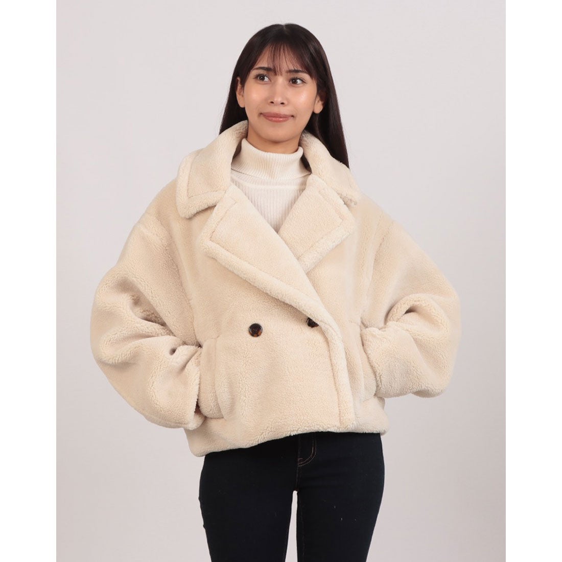 スタイルブロック STYLEBLOCK ボアショートジャケット （ライトベージュ） - ファッション通販 d fashion