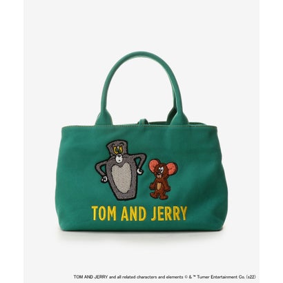 「トムとジェリー」コレクション トートバッグ 小サイズ (グリーン)