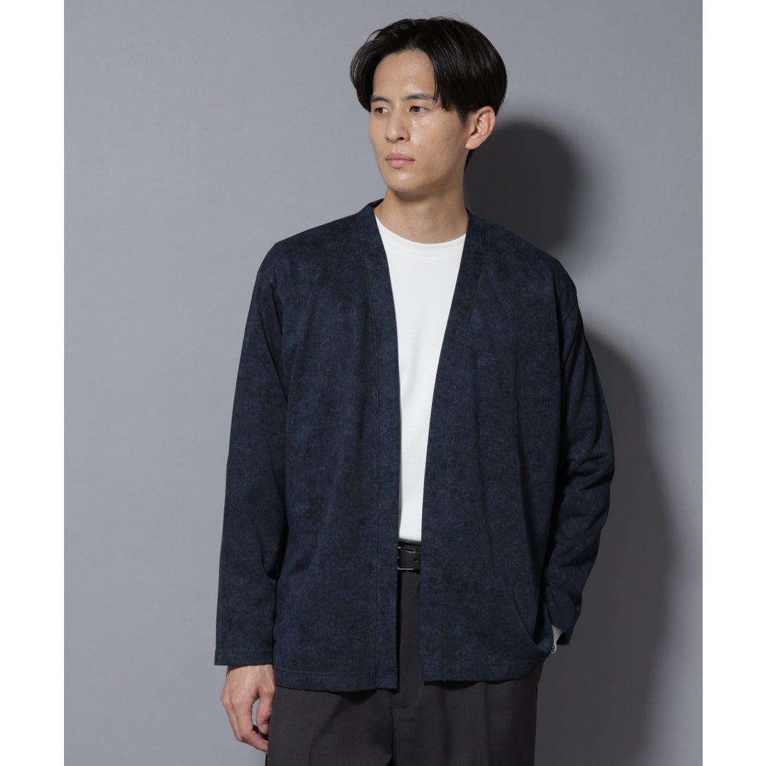 ナノ・ユニバース NANO universe フェードカラーカーディガン （ネイビー） - ファッション通販 d fashion