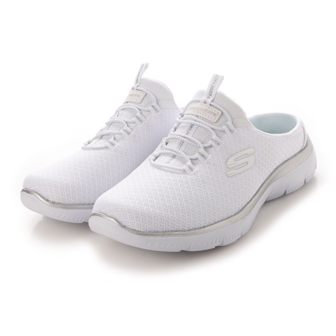 スケッチャーズ SKECHERS レディース スニーカー スリッポン 149529 (ホワイト) -ファッション通販 FASHION WALKER
